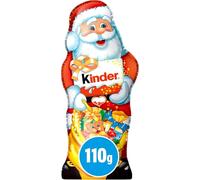 Kinder Milk Chocolate Christmas Santa Chocolate Gift, 110g