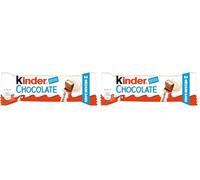 Kinder Milky Chocolate Medium Bars, 42 g (Pack of 2)