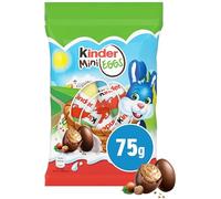 Kinder Easter Chocolate Mini Shaped Eggs, Easter Party, Chocolate Treats, 1 x 75 g