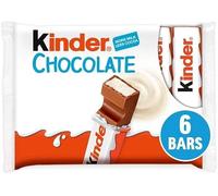 Kinder Surprise Easter Egg Variety For Easter 2026 Best gift for Friends & Family (Kinder Milky Chocolate Snack Bars Medium 6 x 21g)