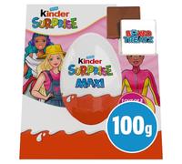 Kinder Surprise Egg Barbie 100g & Kinder Surprise Easter Egg 100g - Milk Chocolate Eggs with Hidden Toys - Single or Bundle Gift Set for Kids | Boxed Treatz (1 Pack, Barbie)