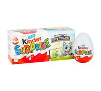 Kinder Surprise Milk Chocolate Eggs with Toy Multipack 63g - 3 x 20g, mpn5130