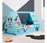 Kinder Valley Mickey Mouse Toddler Bed Frame - Colourful Tent Bed for Kids, Easy to Assemble Children’s Sleep Solution