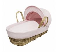 Kinder Valley Pink Waffle Palm Moses Basket