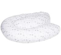 Kinder Valley Pregnancy Pillow for Sleeping - 9ft Caterpillow Maternity & Nursing Pillow, Full Body Comfortable Pillow for Adult with Washable & Removable PolyCotton Cover | Silver Star