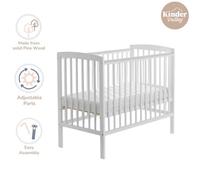 Kinder Valley Sydney Cot White With Kinder Flow Mattress