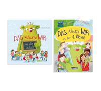 Kinderbücher „Das kleine WIR“ Set - 2 Bücher: „In der Schule“ & „1. Klasse“ + exklusives Lesezeichen - zur Einschulung, einfach Lesen lernen oder Erstlesebuch für Jungen & Mädchen
