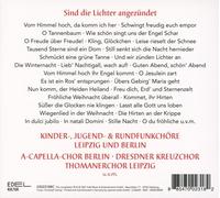 KINDERCHOR/SOLISTENVEREINIGUNG - DIE SCHÖNSTEN WEIHNACHTSLIEDER 2 CD NEW