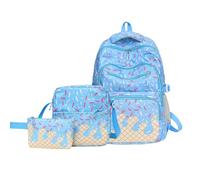 Kindergarten Backpack Ice Cream Aesthetic Compartment Bookbag | Large Capacity School Bag for Kindergarten, Preschool, Back-To-School, Students, Teens, Daily, Home, Travel, Camping