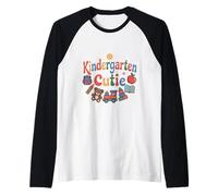 Kindergarten Cutie Back to School Scholastic Early Learners Raglan Baseball Tee