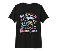 Kindergarten Graduation Gator Last Day School Premium T-Shirt