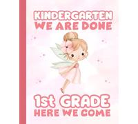 Kindergarten Graduation Gift: Fairy Composition Notebook for Boys with Coloring Pages | 8’’ x 10’’, 110 Pages