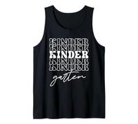 Kindergarten Groovy Teacher Student Welcome Back to School Tank Top