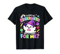 Kindergarten Im Ready But is It Ready for Me Ghost Kids T-Shirt
