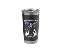 Kindergarten is Magical Bigfoot Sasquatch Pre-k Kindergarten Stainless Steel Insulated Tumbler