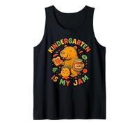 Kindergarten is My Jam Cute Back to School Teacher Tank Top