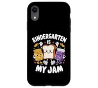 KINDERGARTEN Is My Jam Teacher Student Peanut Butter & Jelly Case for iPhone XR