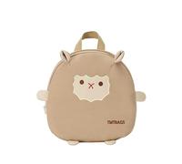 Kindergarten Kids School Backpack Cute Little Lamb Children'S Lightweight Canvas Bag Baby Large Capacity Backpack For Ages 3 7 (Khaki One Size)