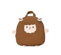 Kindergarten Kids School Backpack Cute Little Lamb Children'S Lightweight Canvas Bag Baby Large Capacity Backpack For Ages 3 7 (Brown One Size)