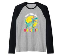 Kindergarten Nailed It Graduation Class of 2021 Raglan Baseball Tee