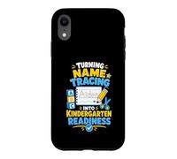Kindergarten Name Tracing Readiness Case for iPhone XR