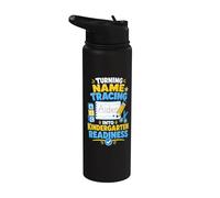Kindergarten Name Tracing Readiness Stainless Steel Insulated Water Bottle