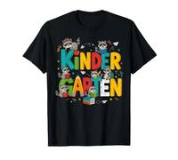 Kindergarten Raccoons School Team Education T-Shirt