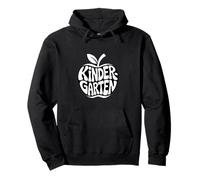 Kindergarten Retro Apple First Day Teacher Pullover Hoodie