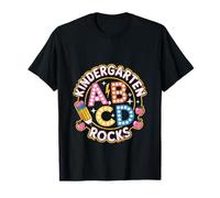 Kindergarten Rocks Fun ABC Design for Kids T-Shirt