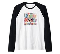 Kindergarten Shirt - K is for Kind Kool & Kindergarten Kids Raglan Baseball Tee