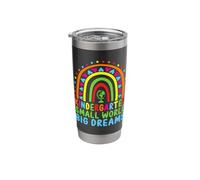 Kindergarten Small World Big Dreams School Teacher Students Stainless Steel Insulated Tumbler