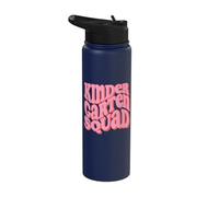 Kindergarten Squad Kinder School Teacher Stainless Steel Insulated Water Bottle