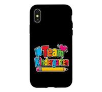 Kindergarten Team Squad Matching Elementary School Class Case for iPhone X/XS