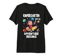 Kindergarten Where The Adventure Begins Back to School Boys Premium T-Shirt