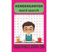 Kindergarten word search book: Word Searches with easy to read print about Sight Words, Shapes, Animals & More | 6 x 9 Inches, 110 Pages | 50+ ... Preschool, and Early Learning Fun