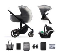 Kinderkraft 3-in-1 Mink Pro Prime 2 Travel System with Car Seat - Shadow Grey