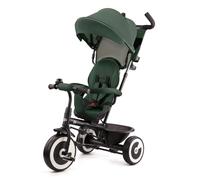 Kinderkraft Aston Tricycle, Baby Push Trike, Kids First Bike, Free Wheel Functions, Parenthandle, Footrest, Accessories, Bag, Cupholder, from 9 Months