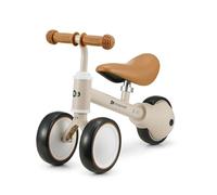 Kinderkraft Balance Bike Cutie, Lightweight Kids First Bicycle, Baby Walker, Trike, No Pedals, with Ajustable Seat, for Toddlers, from 1 Year Old to 15 kg, Beige