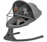 Electric rocker bouncer 2in1 LUMI 2 dark grey