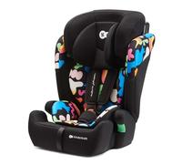 Kinderkraft Comfort UP Car Seat, I-Size Booster Child Seat, with 5 Point Harness, Adjustable Headrest, for Toddlers, Infant, Group 1/2/3, 9-36 Kg, Up to 12 Years, Happy Shapes