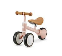 Kinderkraft Balance Bike CUTIE, Lightweight Kids First Bicycle, Baby Walker, Trike, No Pedals, with Ajustable Seat, for Toddlers, from 1 Year Old to 15 kg, Pink