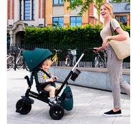 Kinderkraft Easytwist Midnight Green Three-Wheel Scooter