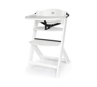 Kinderkraft Enock Wooden Highchair - White