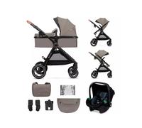 Kinderkraft Esme 3-in-1 Travel System with Mink Pro Car Seat - Sand Beige