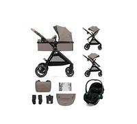 Kinderkraft Esme 3-in-1 Travel System with Mink Pro Car Seat - Sand Beige