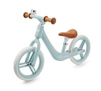 Kinderkraft Fly Plus Balance Bike, Lightweight Bicycle, No Pedals, 12 inches Wheels, with Ajustable Seat, Retro Style, Magnesium Frame, from 2 Years, Blue