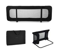 Kinderkraft Guard & Dream Universal Bed Barrier for Children Between 18 Months and 5 Years, Folds Easily, Height Adjustment, Black