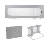 Kinderkraft GUARD & DREAM Universal Bed Rail for Children from 18 Months to 5 Years, Easy to Fold, Height Adjustable, Light Grey