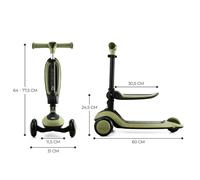 Kinderkraft Scooter Halley Grassland Green