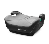 Kinderkraft I-Boost 2 i-Size Car Booster Seat 125-150 cm, Ultra-Light, Comfortable, Safe, Ergonomic Armrests, Easy to Install, Machine Washable, Lightweight 1.2 kg Gray